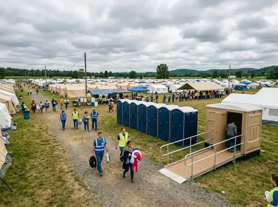 disaster-relief-camp-restrooms-010 — frequently asked questions, Dumpster & Portable Bathrooms Rental in Sedalia, MO